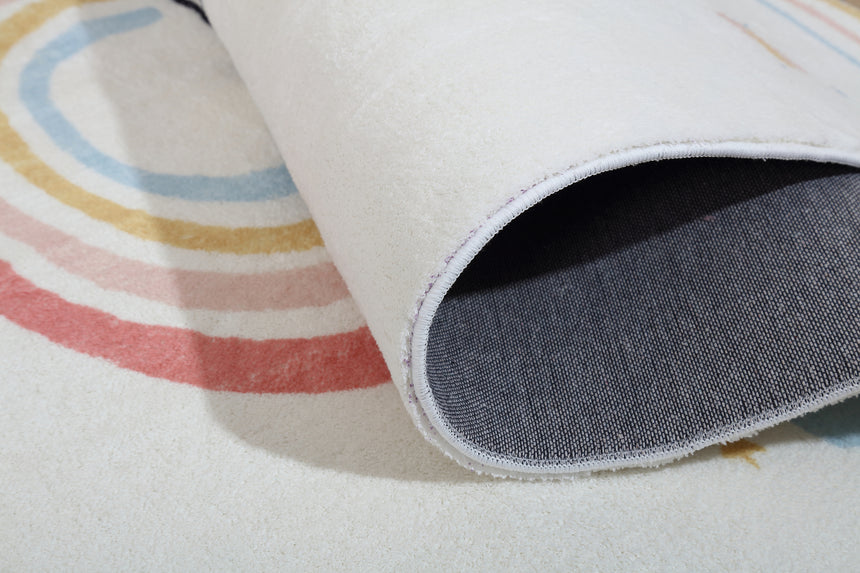 ALL 4 Kids Rainbow Hopscotch Rug