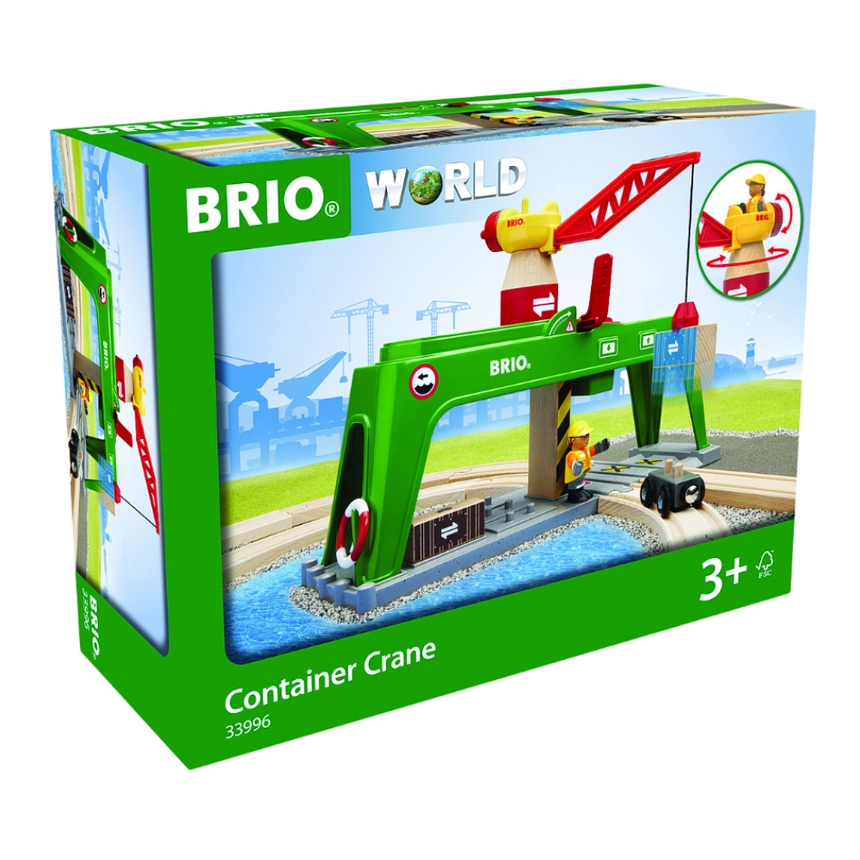 BRIO Container Crane 6 pieces
