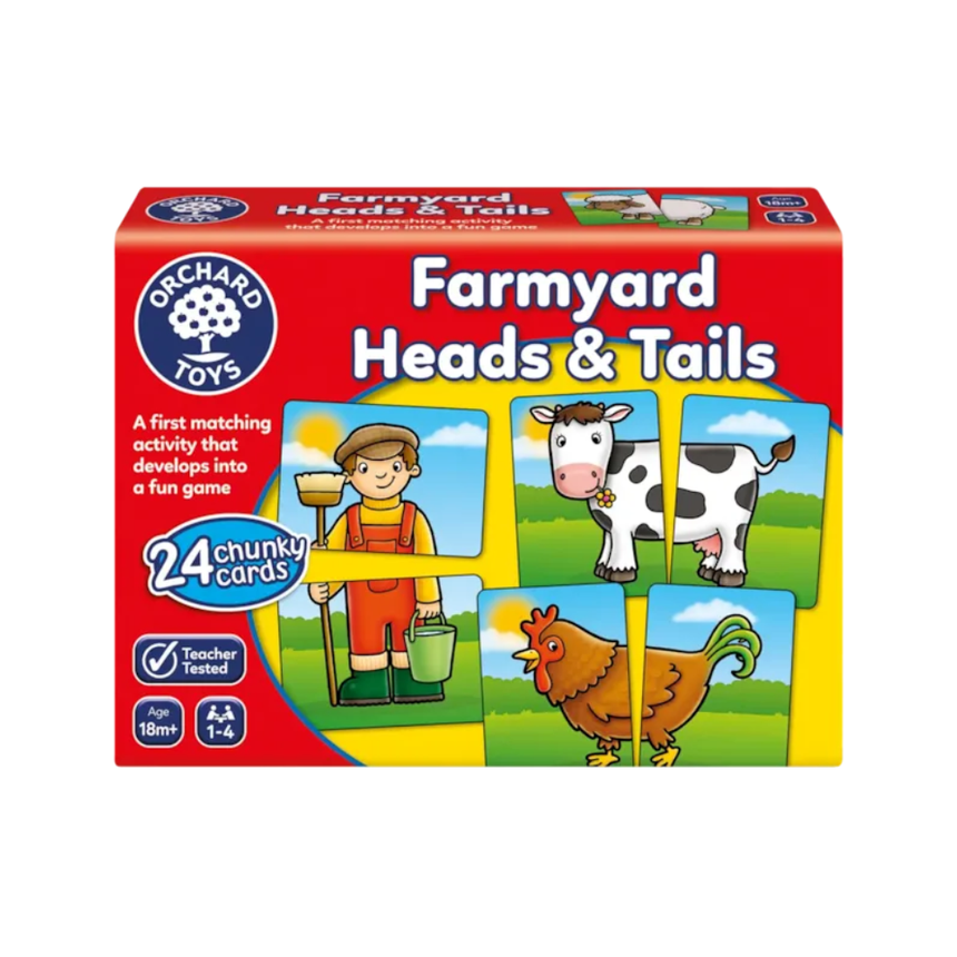 Orchard Toys - Farmyard Heads & Tails