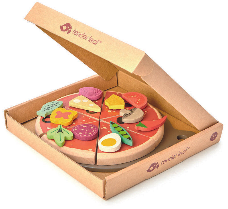 Tender Leaf Toys Pretend Pizza Party