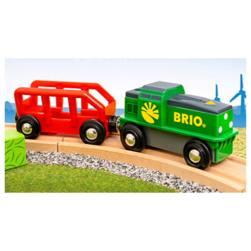 BRIO Farm Battery Train 4 pieces