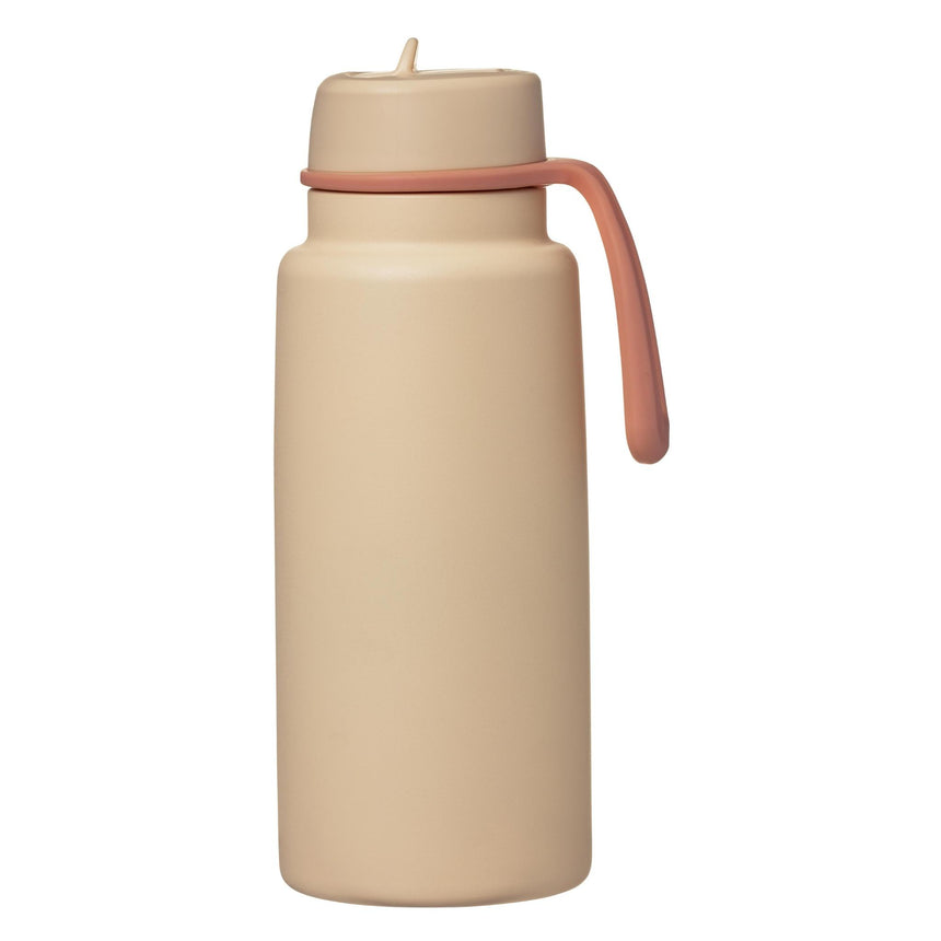 B.Box 1L Insulated Flip Top Drink Bottle - Melon Mist