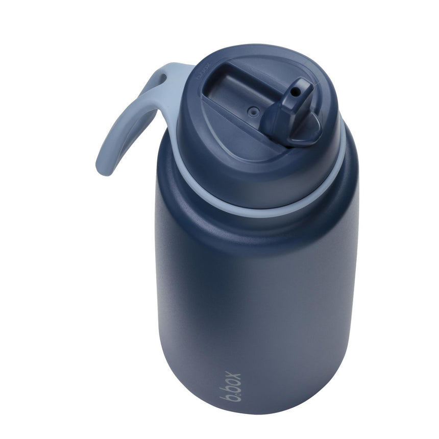 B.Box 1L Insulated Flip Top Drink Bottle - Midnight