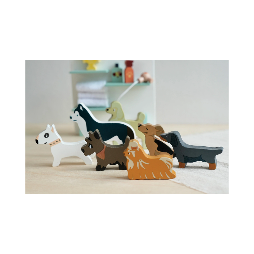 Tender Leaf Toys Waggy Tails Dog Salon Play Set