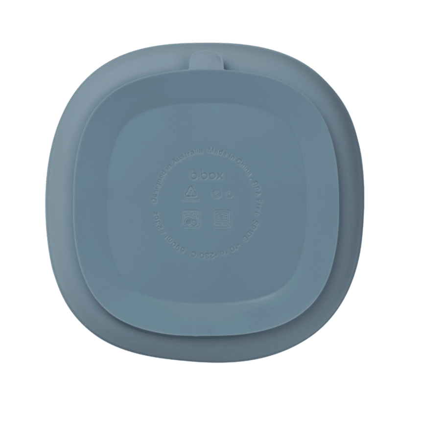 B.Box Silicone Plate + Lid - ocean