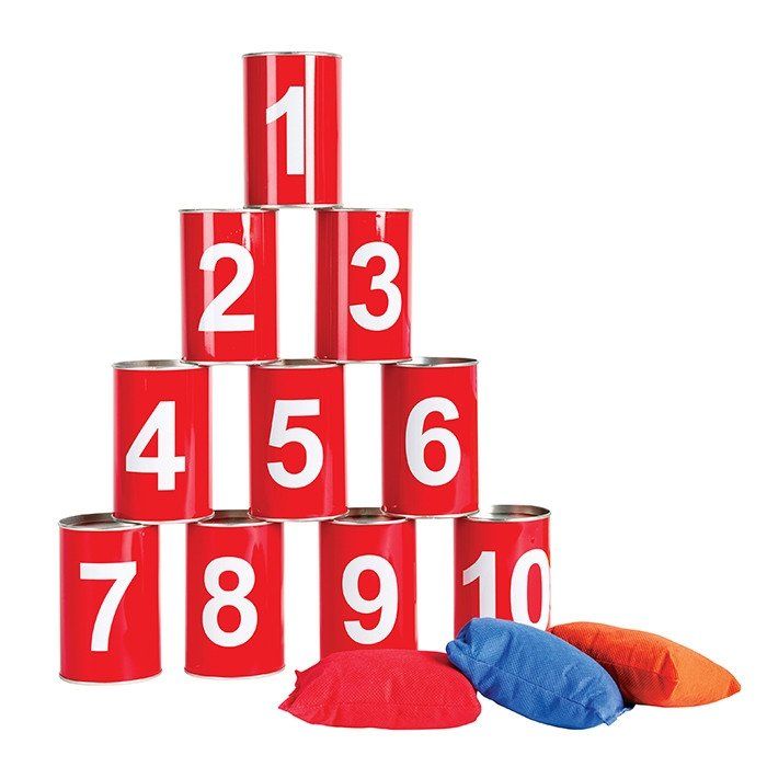 BS Toys Tin Throwing - Red