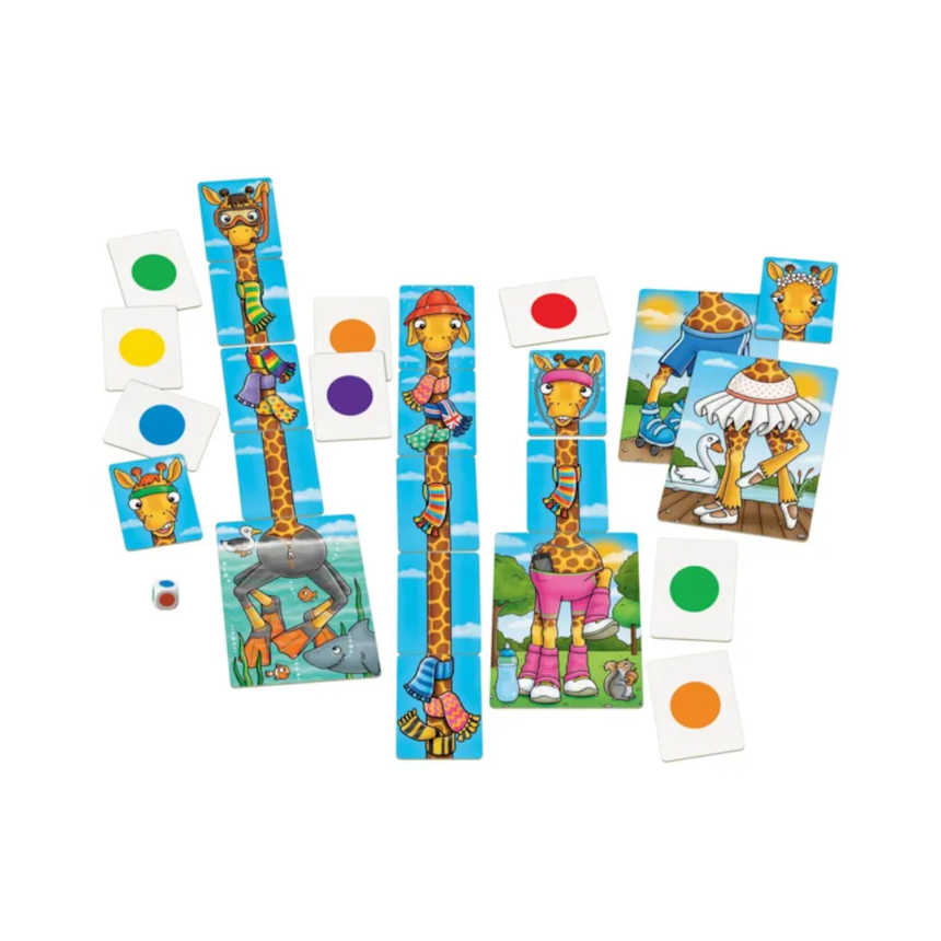 Orchard Toys - Giraffes in Scarves
