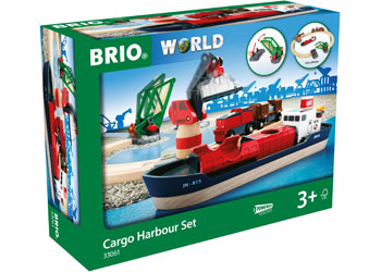 BRIO Cargo Harbour Set 16 pieces