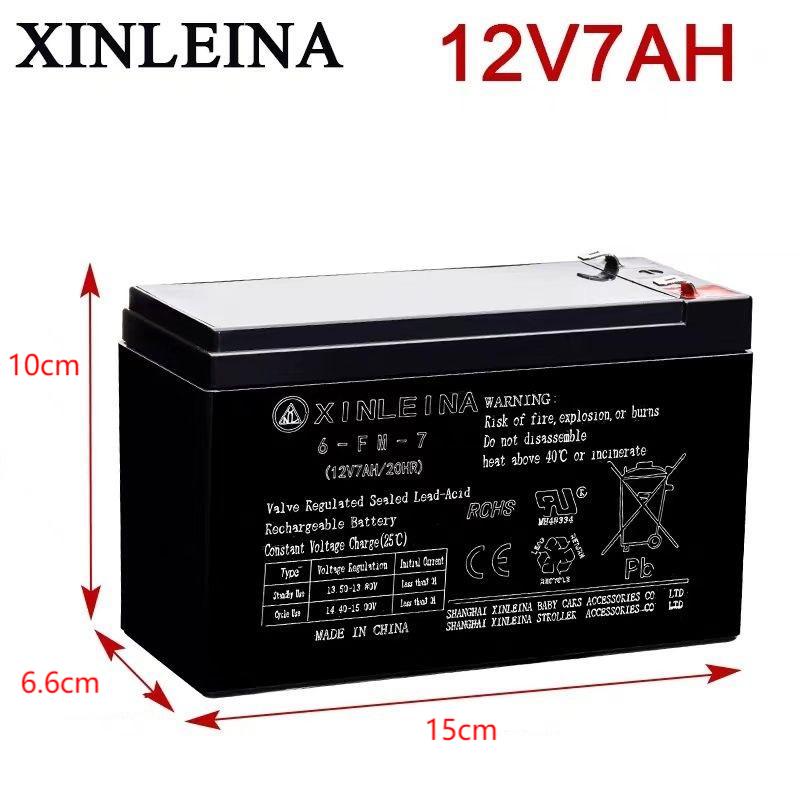 All 4 Kids 12V 7AH Lead-Acid Battery For Kids Ride On Cars