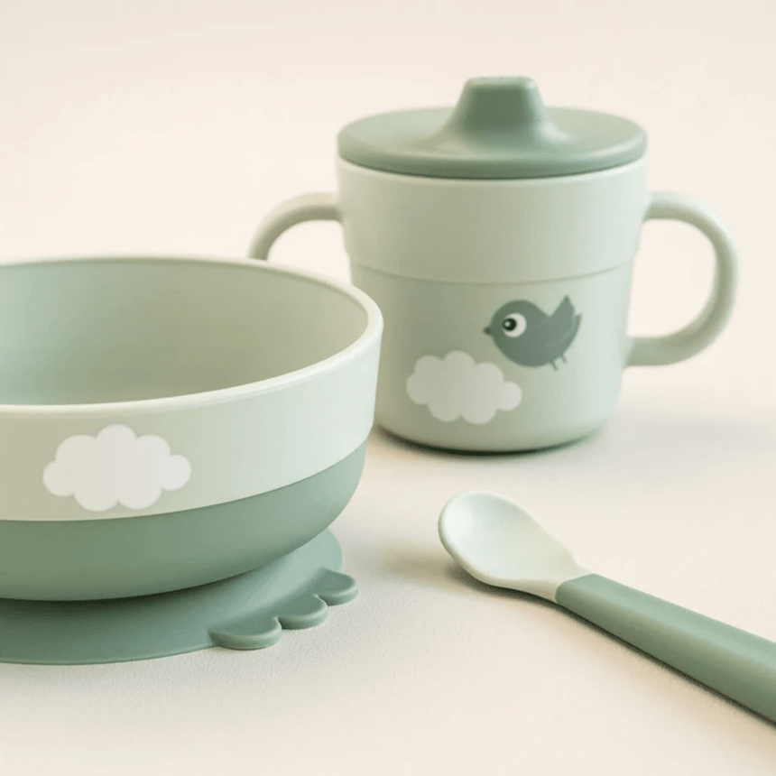 Done by Deer Foodie First Meal Set Green