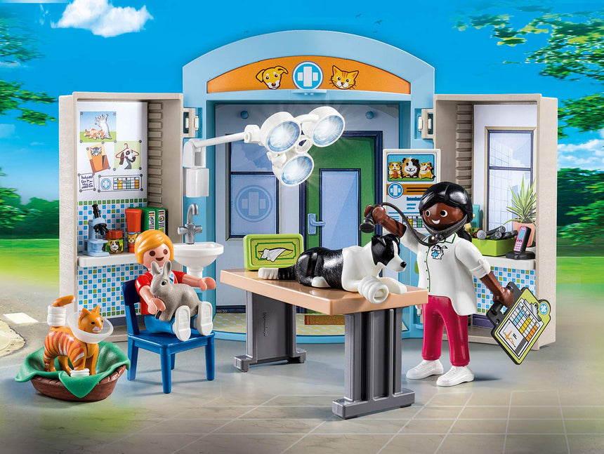 Playmobil Vet Clinic Play Box