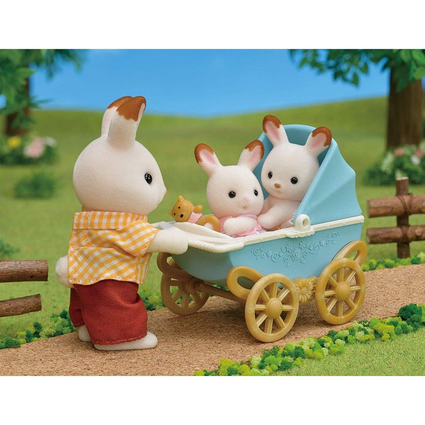 Sylvanian Families Chocolate Rabbit Twins Set