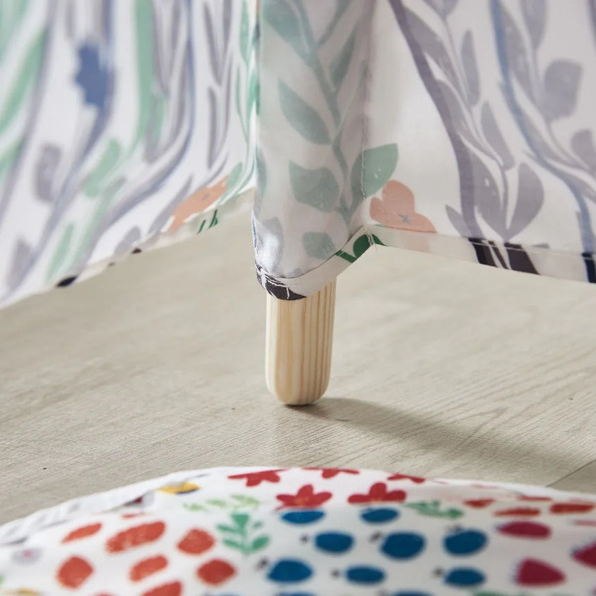 ALL 4 KIDS Camila Kids Flora Square Teepee Tent