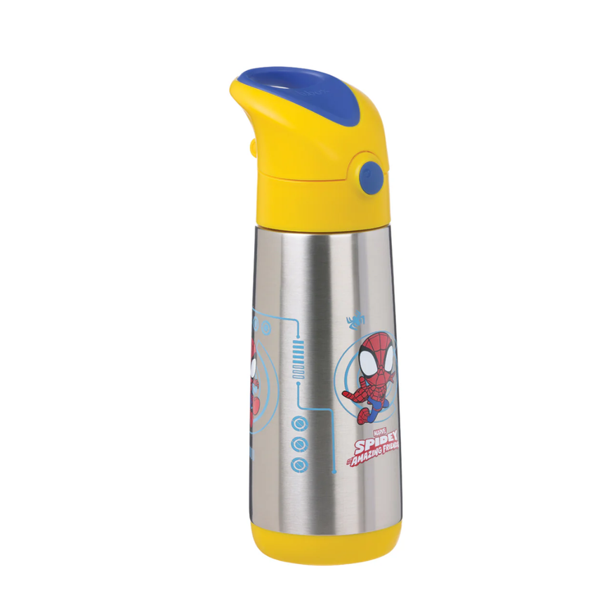 B.Box 500mL Licensed Insulated Drink Bottle - Marvel Spidey