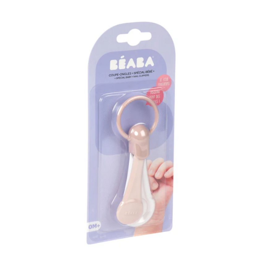 Beaba Baby Nail Clippers - Old Pink