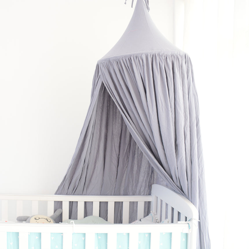 ALL 4 KIDS Aubrey Nursery Canopy - Grey