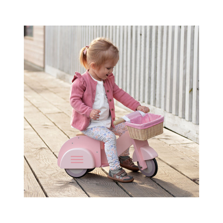 Tender Leaf Toys Ride On Scooter with Basket