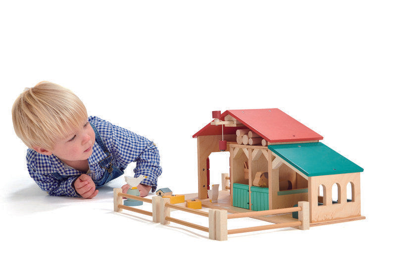 Tender Leaf Toys Farm Play Set