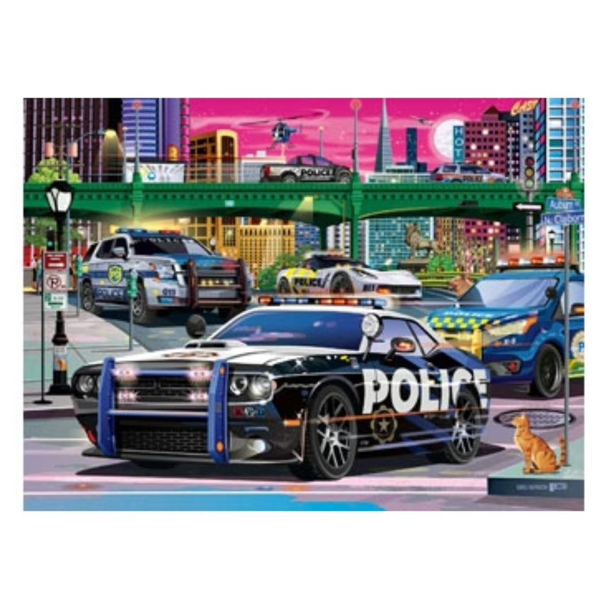 Ravensburger - Police on Patrol Puzzle 150 Pieces