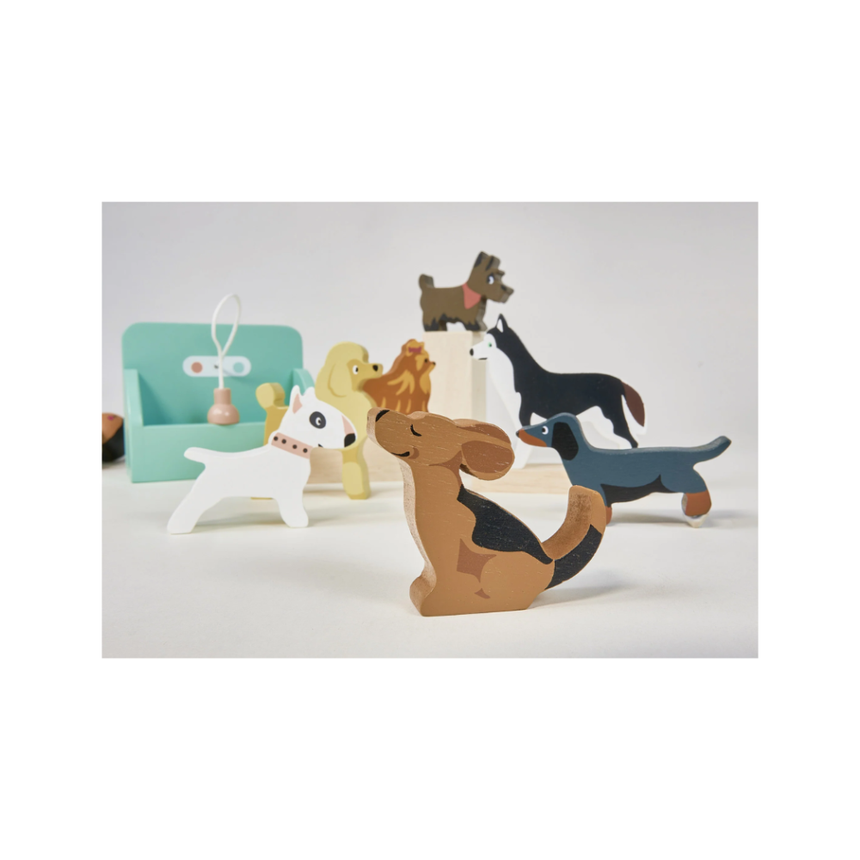 Tender Leaf Toys Waggy Tails Dog Salon Play Set
