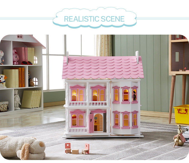 All 4 Kids Riley 2 Level Doll House