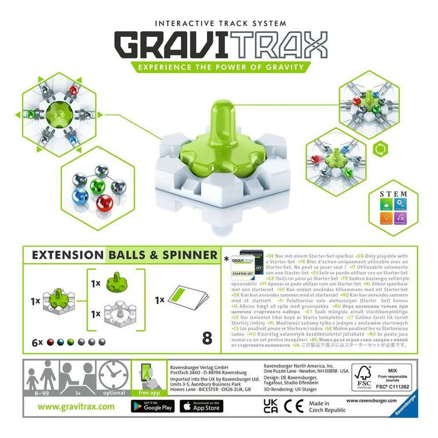 GraviTrax Action Pack Balls & Spinner