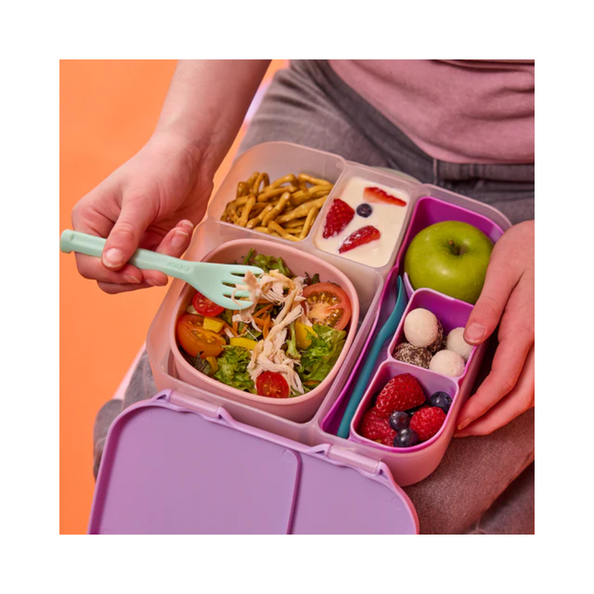 B.Box Silicone Lunch Box Bento Tray - Berry
