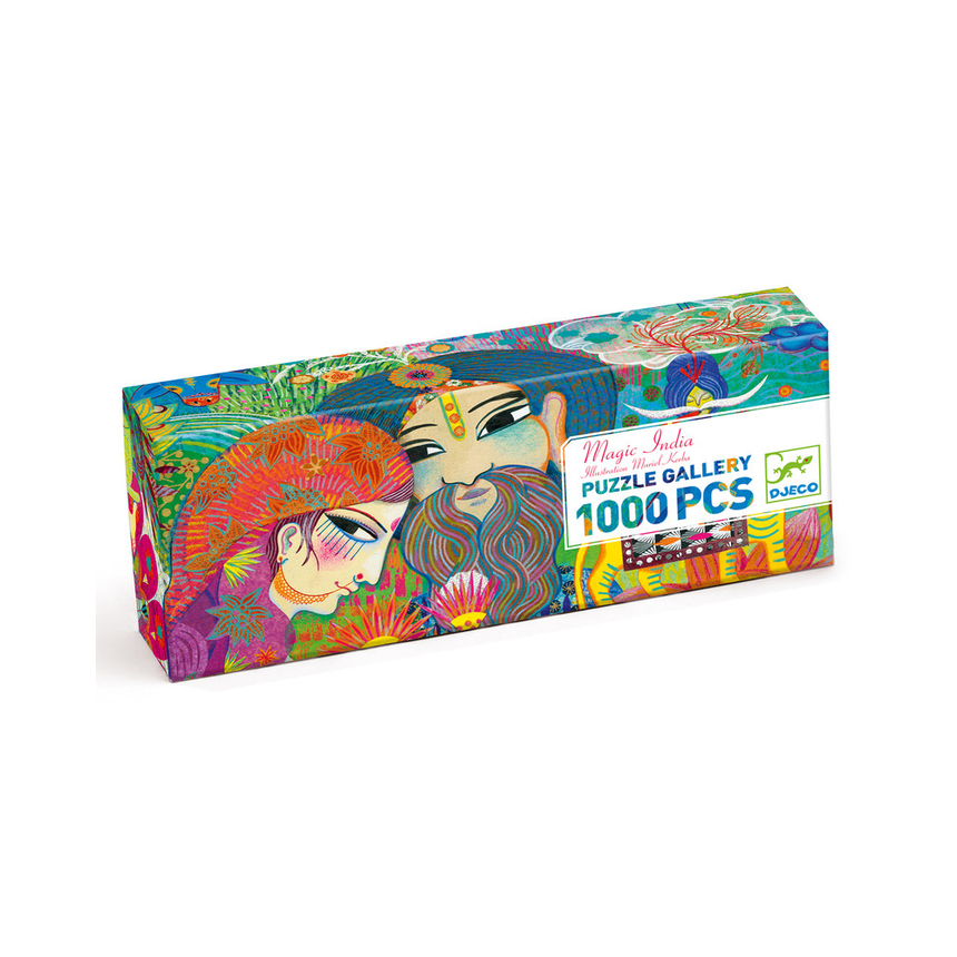 Djeco Magic India 1000pc Gallery Puzzle