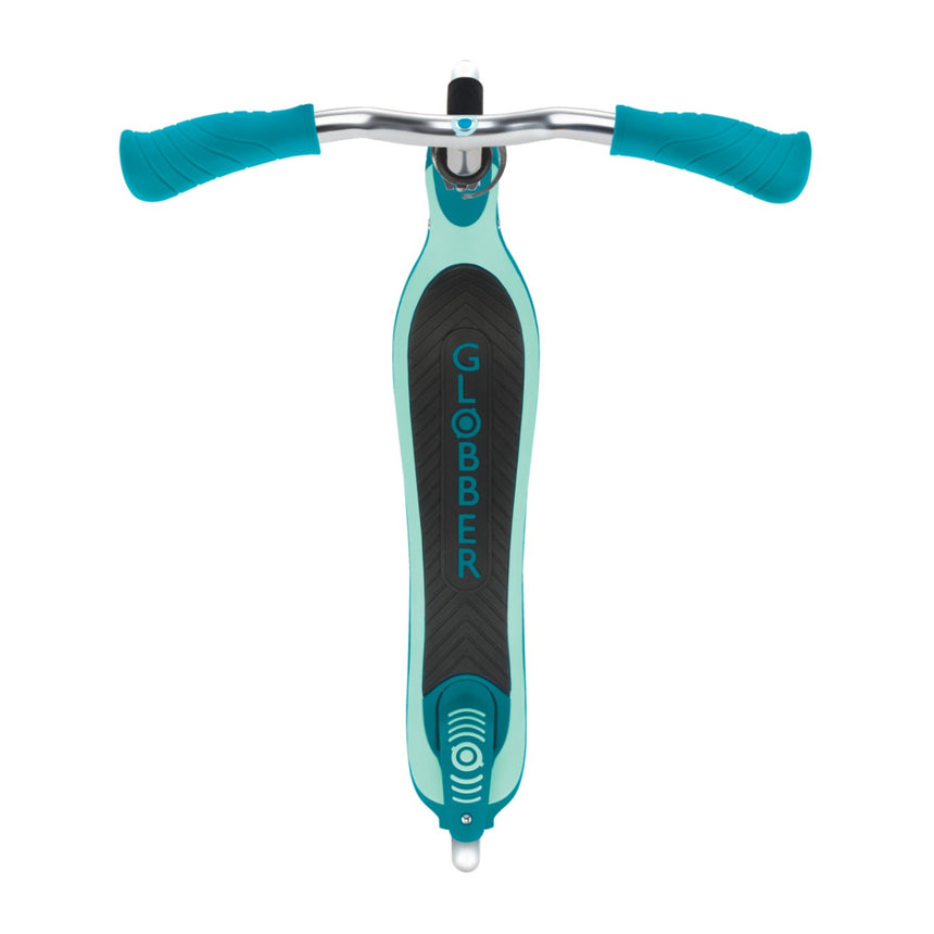 Globber FLOW 125 Wcooter with Light Up Wheels - Teal