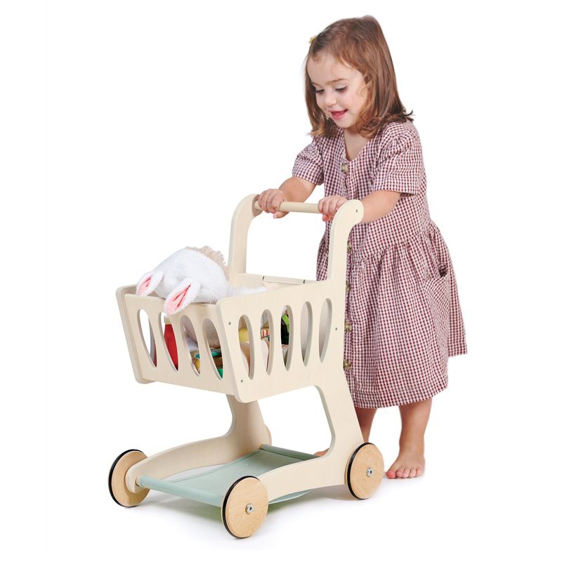 Tender Leaf Toys Pretend Shopping Cart