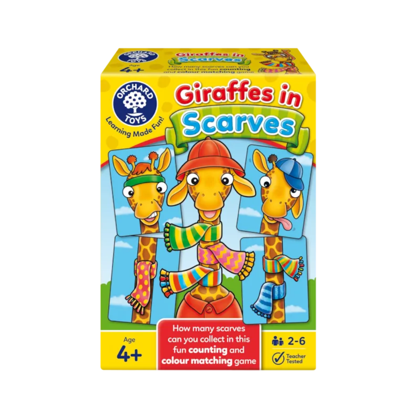 Orchard Toys - Giraffes in Scarves