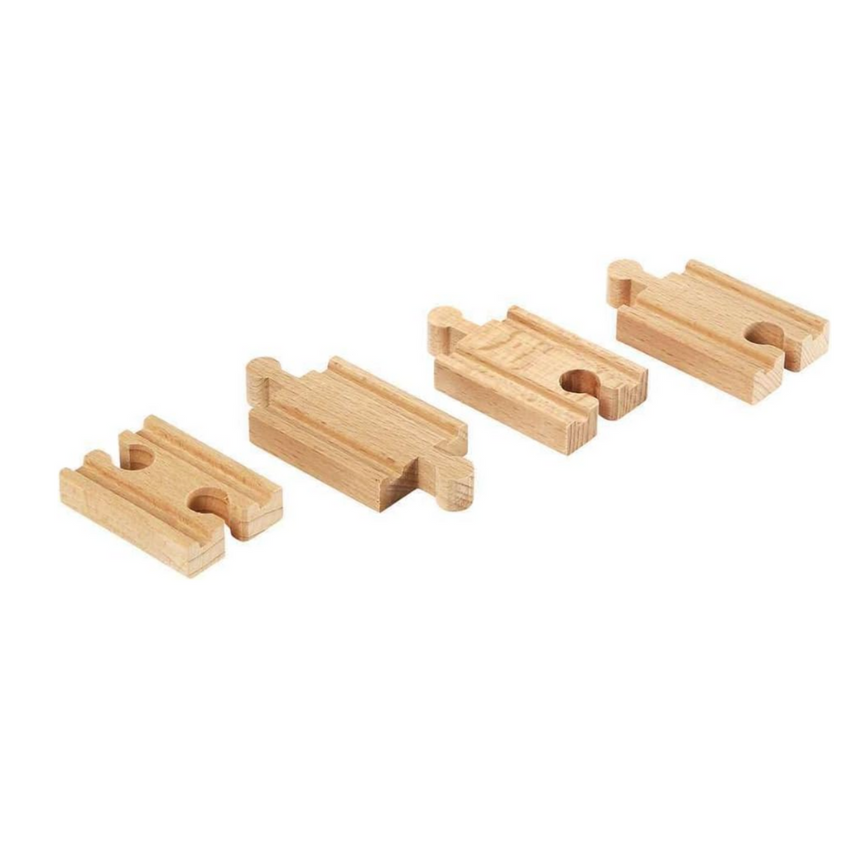 BRIO Mini Straight Tracks 4 pieces