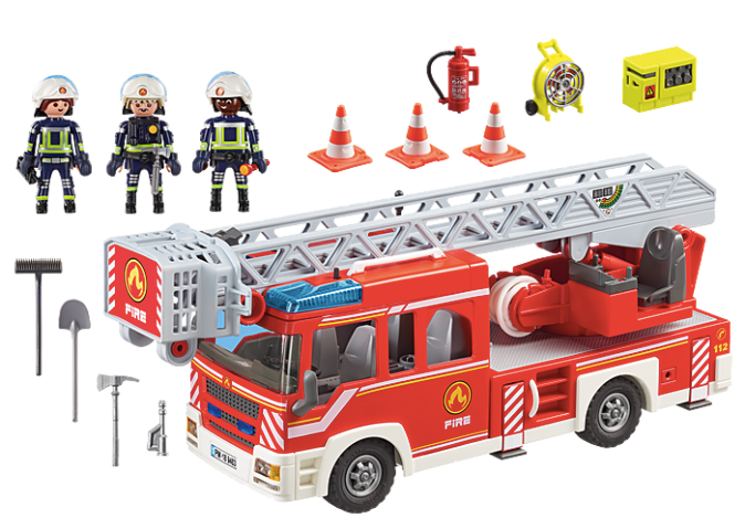 Playmobil Fire Engine with Ladder