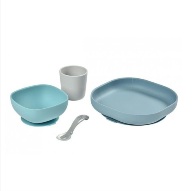 Beaba Silicone Suction Meal Set - Jungle