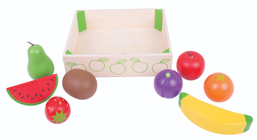 Bigjigs Toys Pretend Fruit Crate