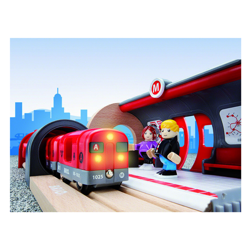BRIO Metro Railway Set 20 pieces