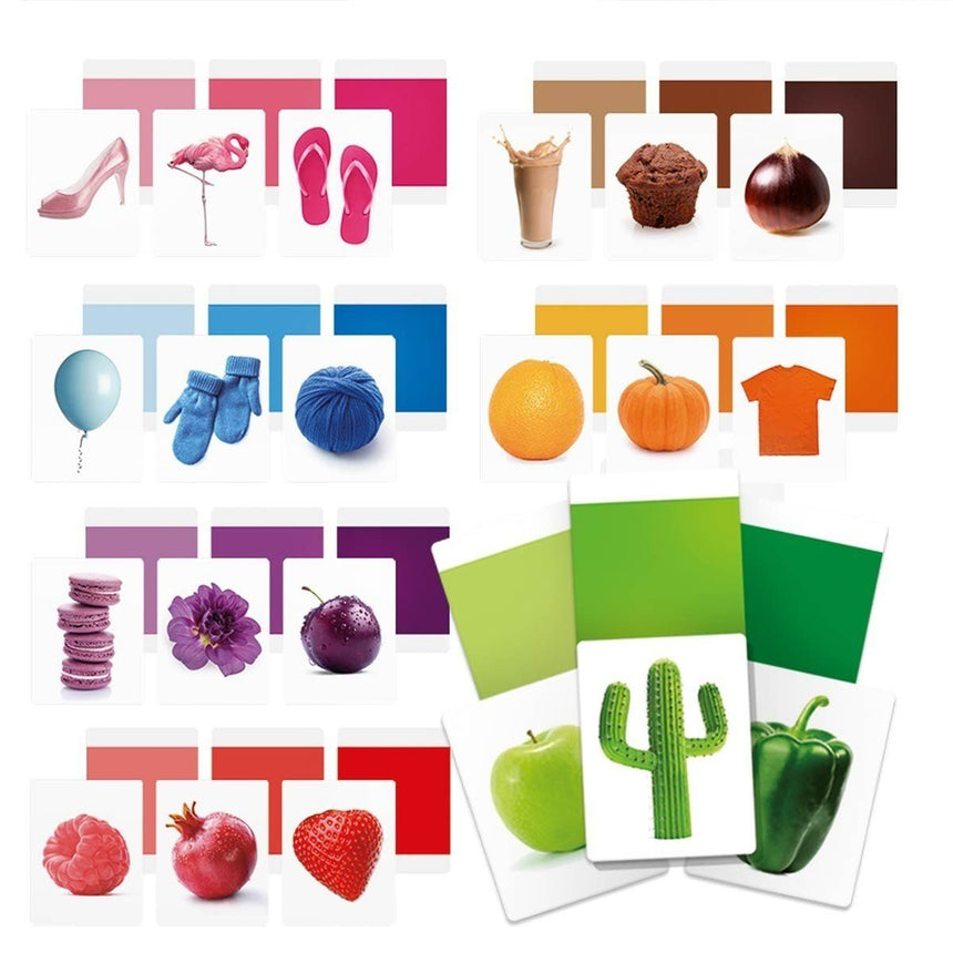 Headu Montessori Flashcards - Colours