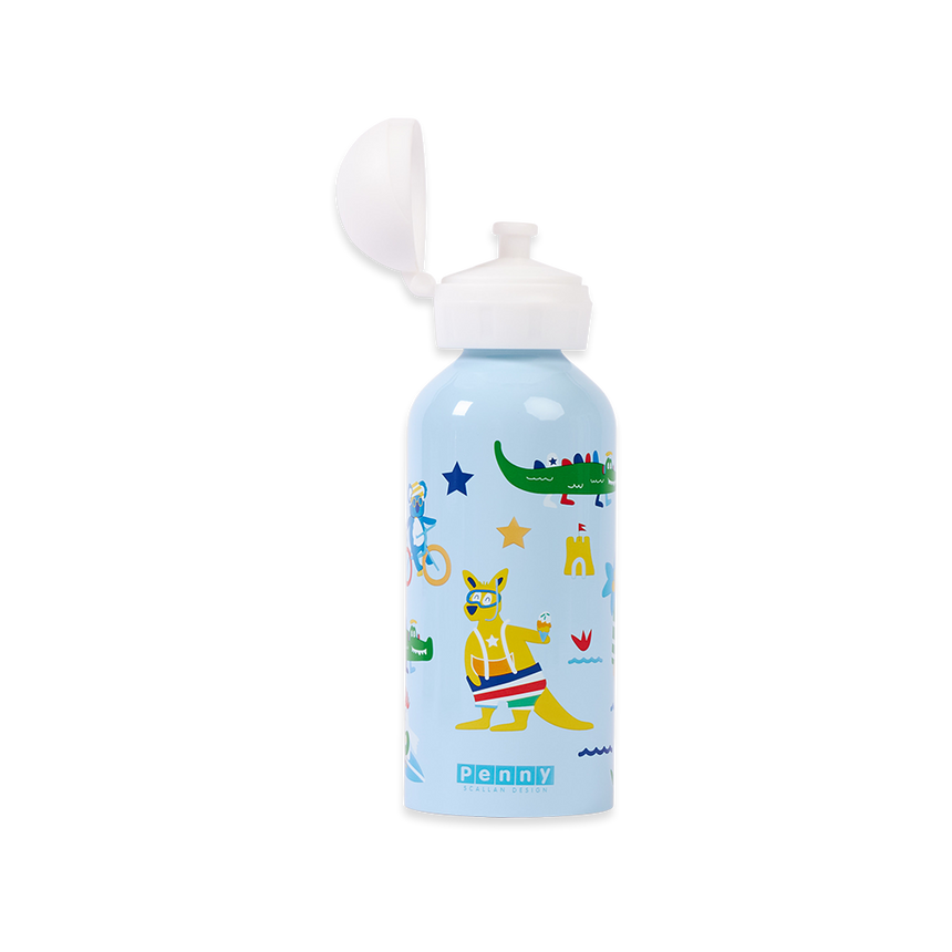 Penny Scallan Kids Stainless Steel Drink Bottle - Kanga Crew