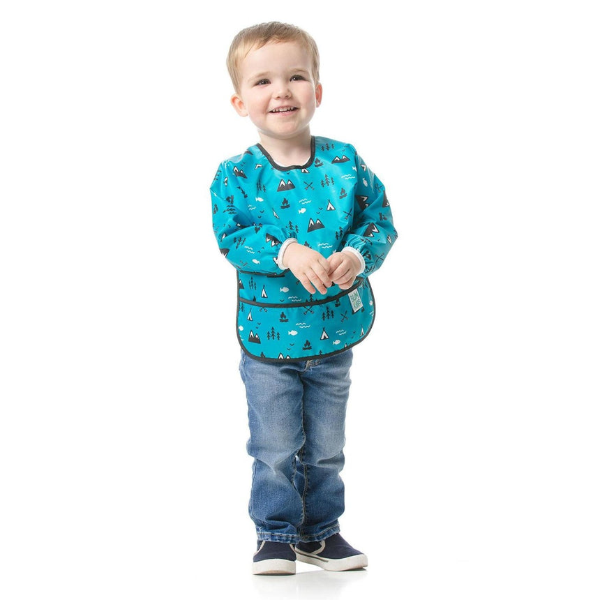 Bumkins Waterproof Sleeved Bib - Outdoors