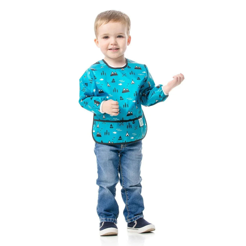 Bumkins Waterproof Sleeved Bib - Outdoors