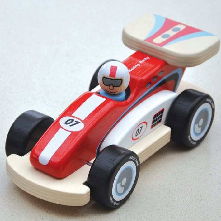 Indigo Jamm Wooden Racing Rocky