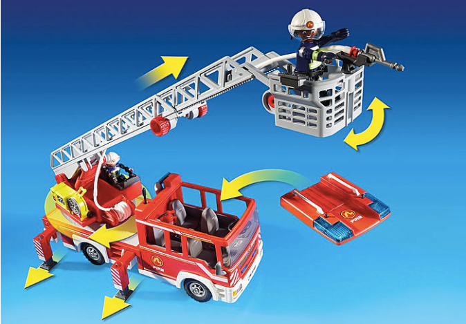 Playmobil Fire Engine with Ladder