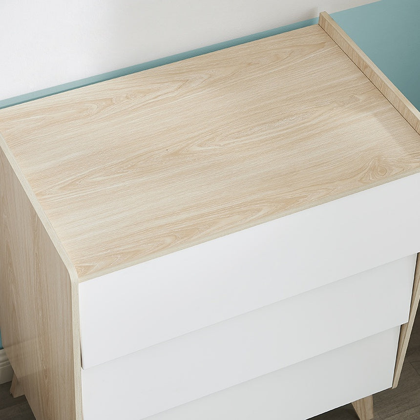 All 4 Kids 2 Pcs Arthur Single Bed and Chest of Draw Bundle