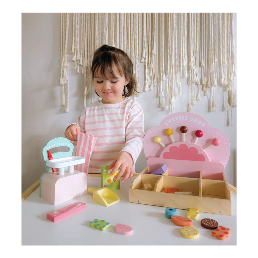 Tender Leaf Toys Pretend Sweetie Pic N Mix Shop