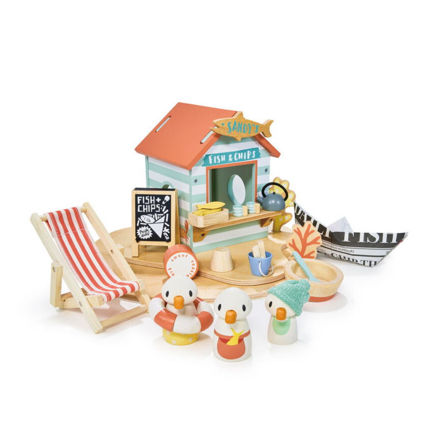 Tender Leaf Toys Sandy's Beach Hut