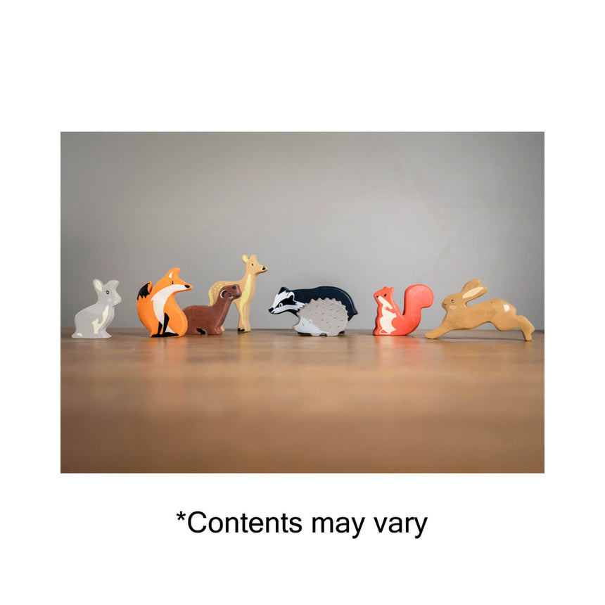 Tender Leaf Toys Selection of 8 Woodland Animals
