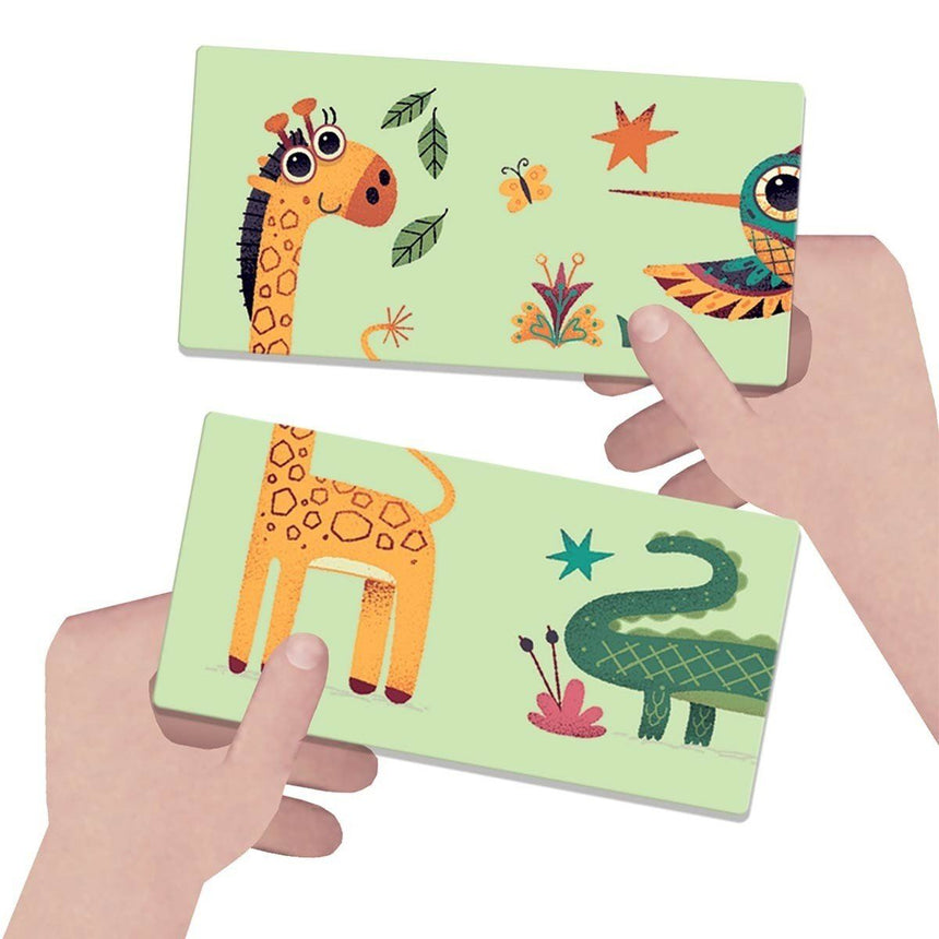 Headu Flash Card - Animal Domino