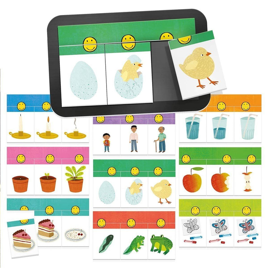 Headu Flash Card Game - Before and After