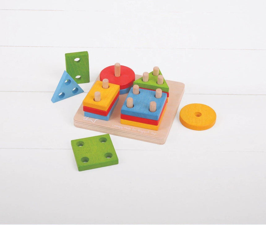 Bigjigs Toys First Four Shape Sorter