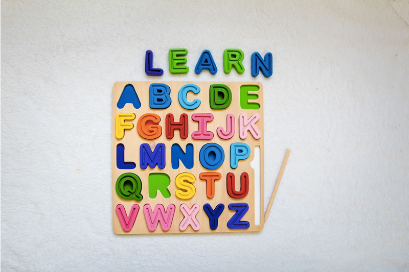 Kiddie Connect ABC (Uppercase) Chunky and Tracing Puzzle